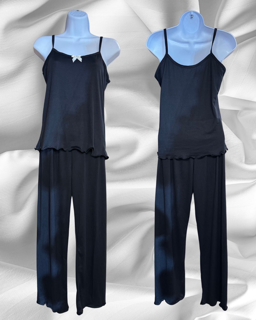 Black Tank Top & Pants Set