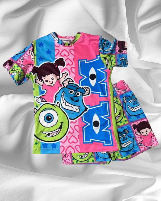 Kids Monsters Inc. Pajama Set