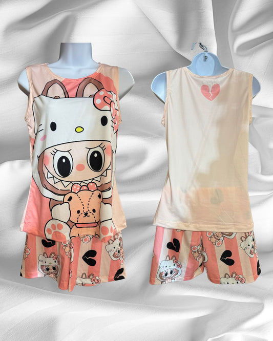 Short 1/2 Manga – Labubu Kitty
