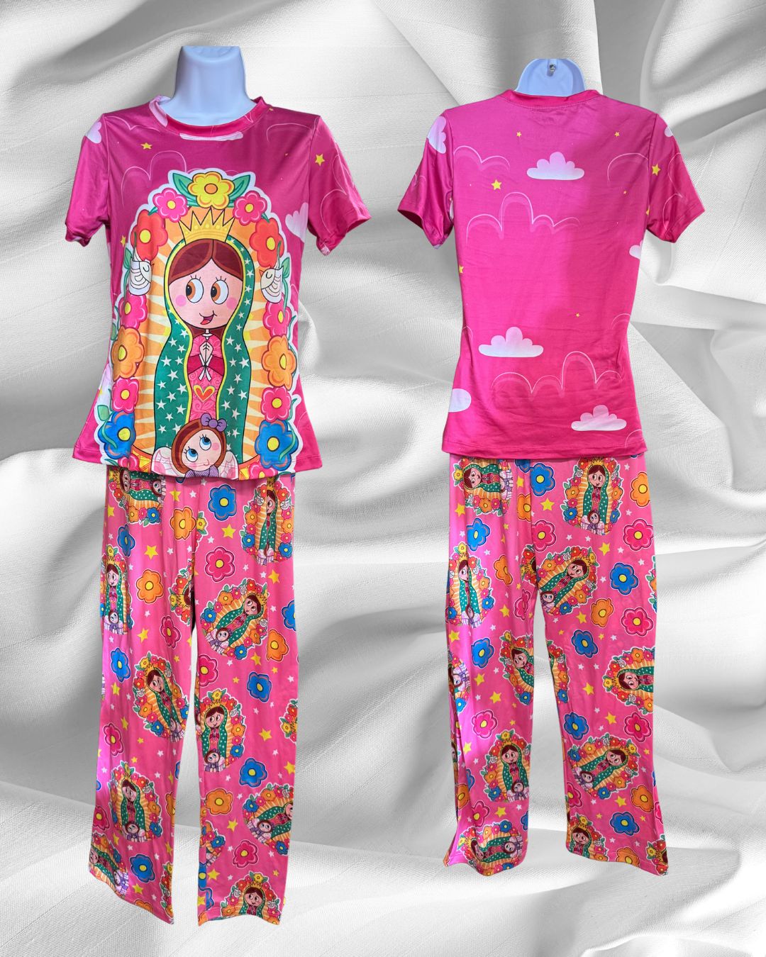 Pantalon Manga Corta – Virgen Rosa