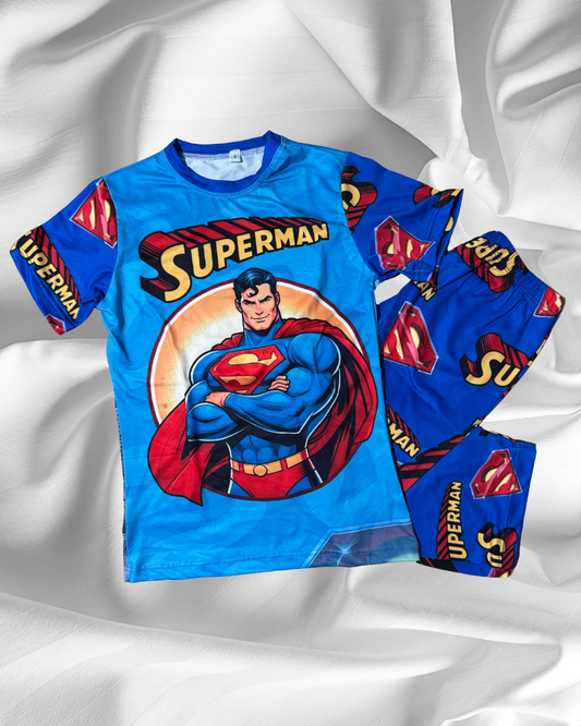 Kids Superman Pajama Set