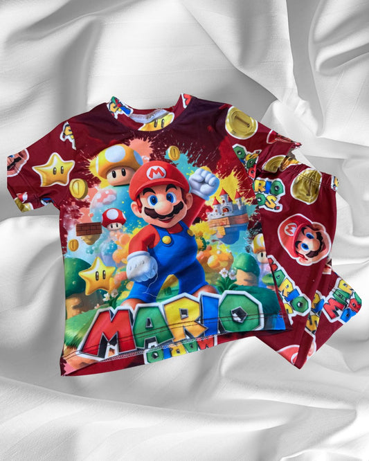Kids Mario Pajama Set