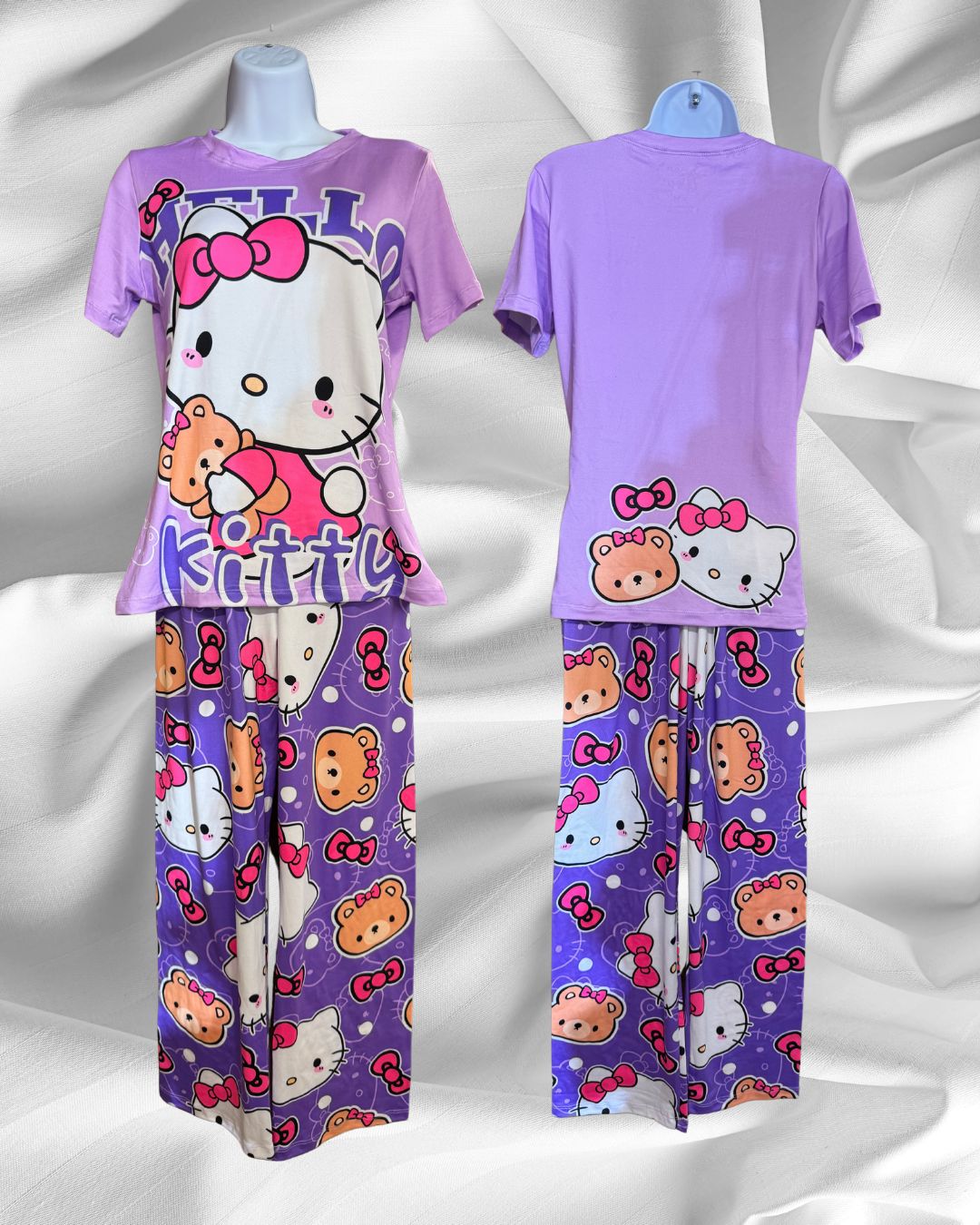 Pantalon Manga Corta – Kitty Morada