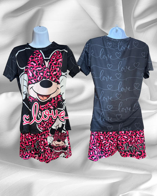Minnie Short-Sleeve PJ Set