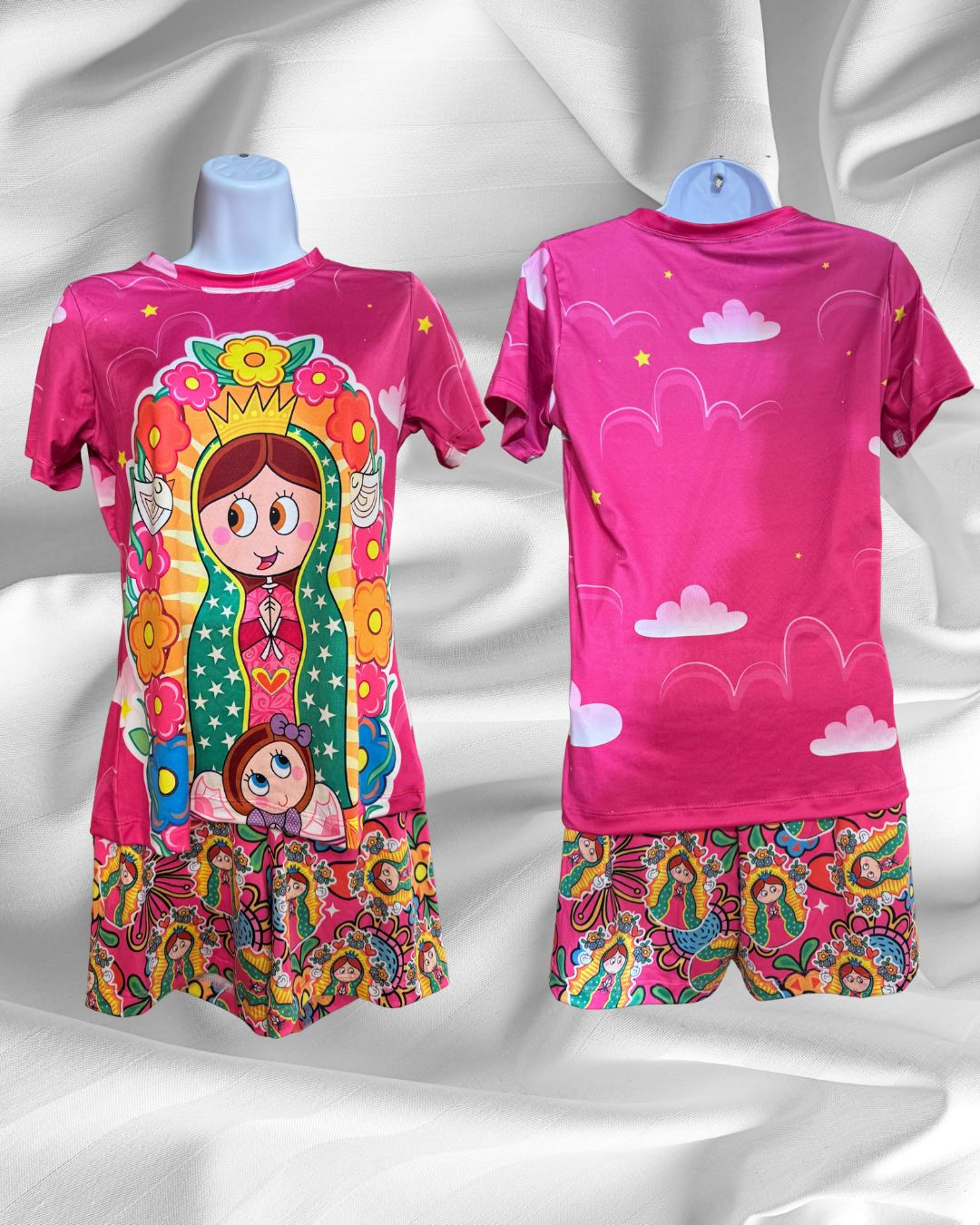 Virgen Short-Sleeve PJ Set