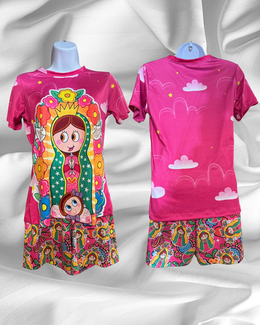 Virgen Short-Sleeve PJ Set